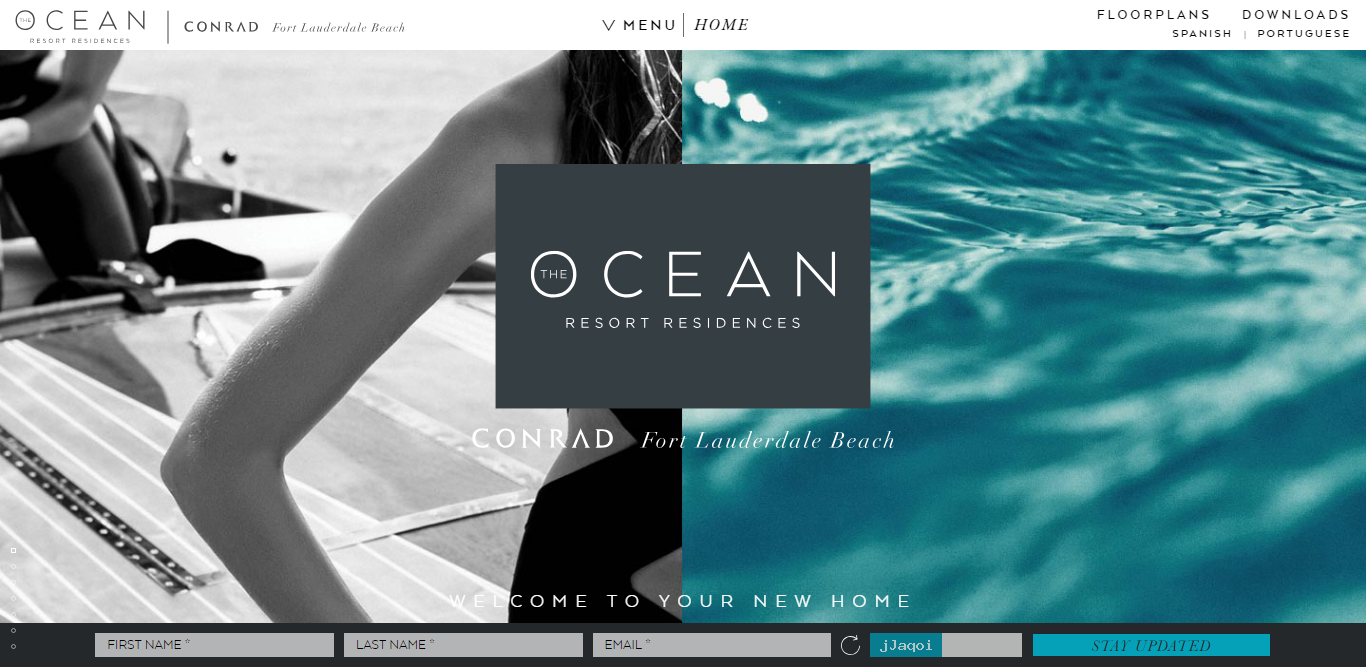 web design trends 2019 Ocean