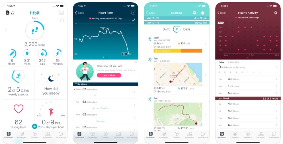 activity tracking health and fitness app development