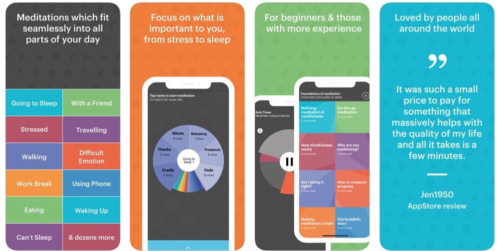 create meditation app