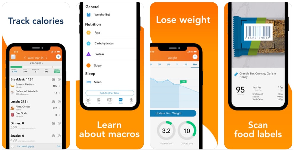 diet and nutrition app