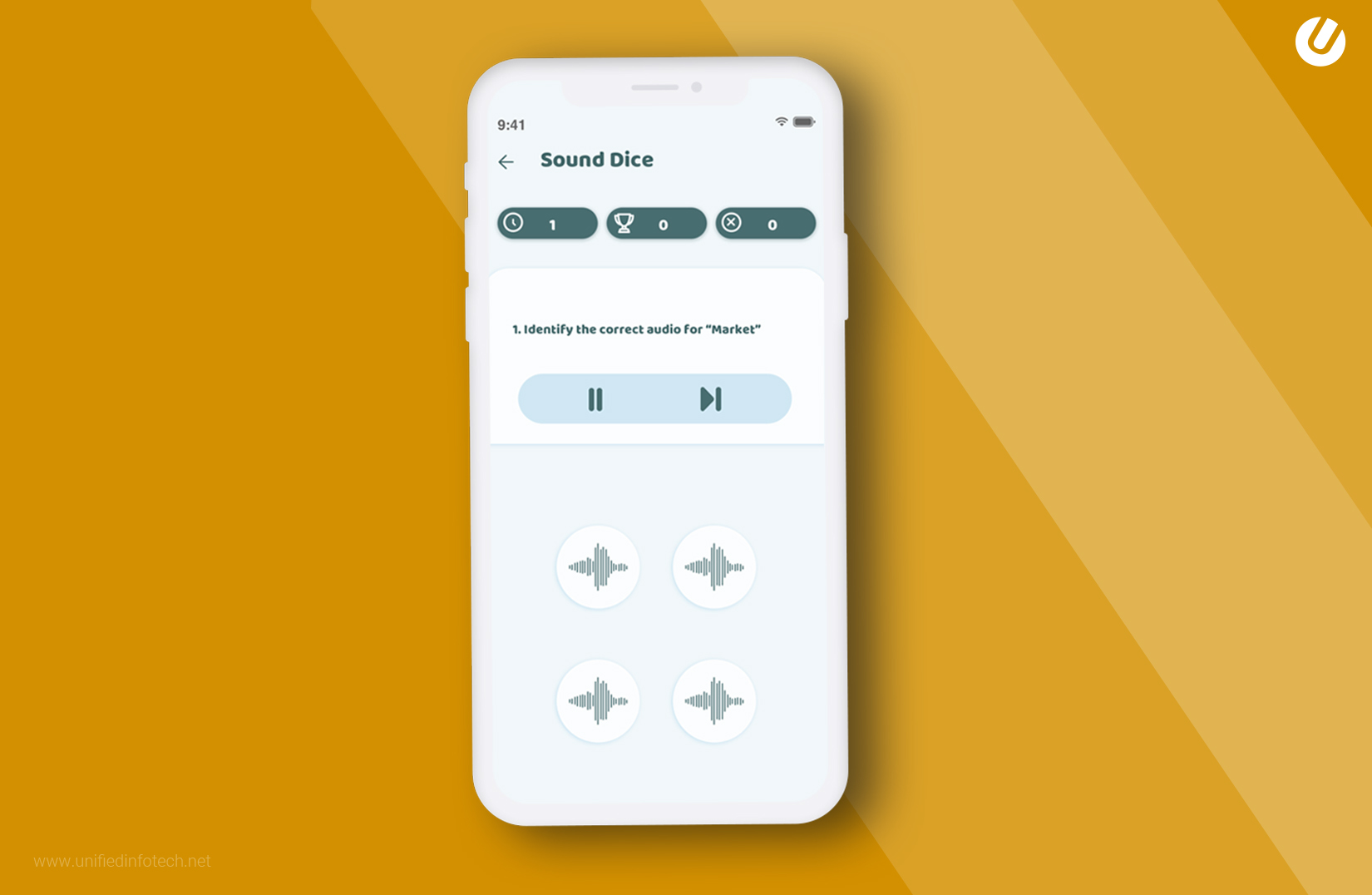 Language-learning-app-pronunciation-idealized-by-Unified-Infotech