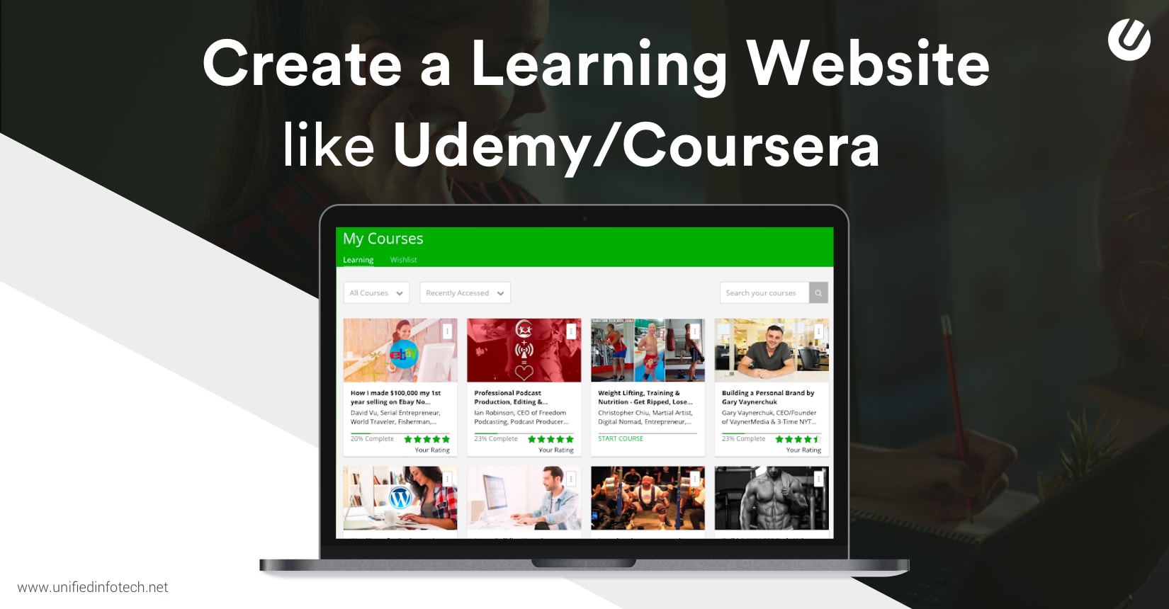 7 Easy Ways to Build Your eLearning Website like Udemy or Coursera