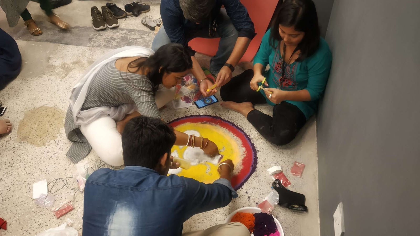 rangoli team a