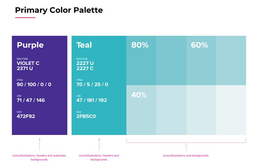 Color palette