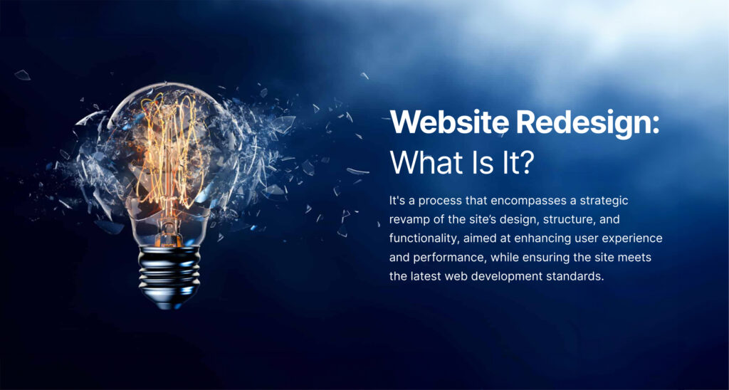 What is Website Redesign