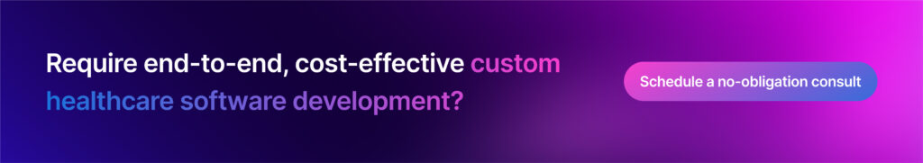 Contact us for healthcare software development