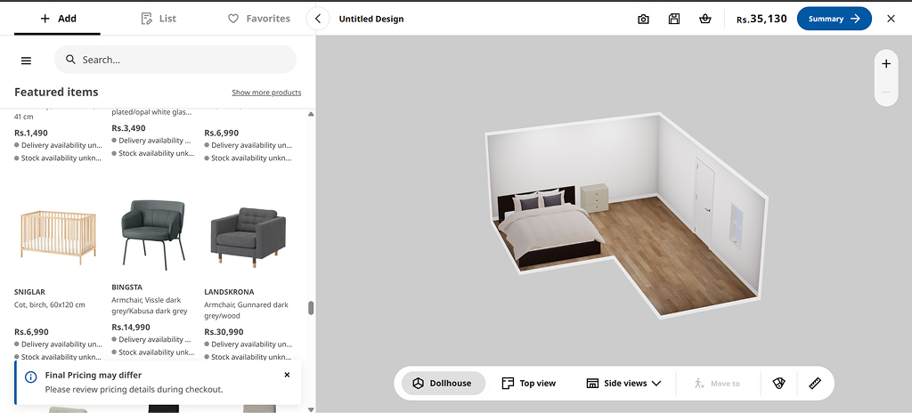 IKEA’s 3D Furniture Placement Experience