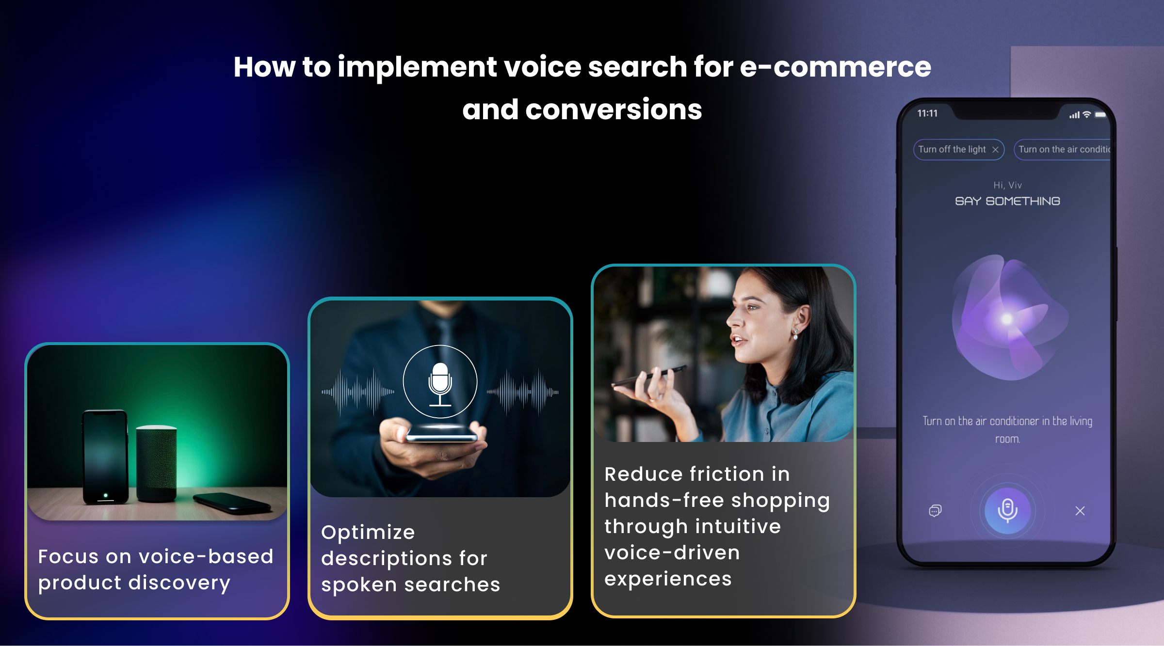 How to implement voice search for e-commerce and conversions