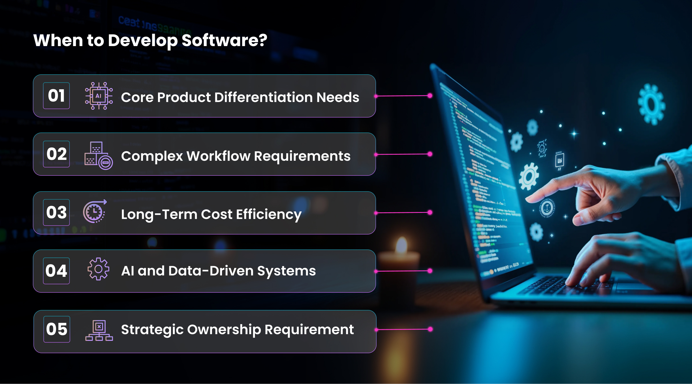When to Develop Software_